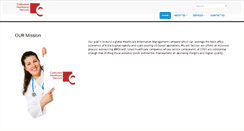 Desktop Screenshot of calibratedhealthcarenetwork.com